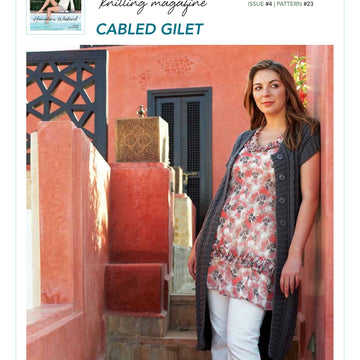 Debbie Bliss Cabled Gilet PDF