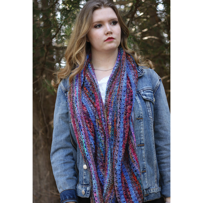 Koigu Pencil Box Collection eBook Cowl Crochet Pattern