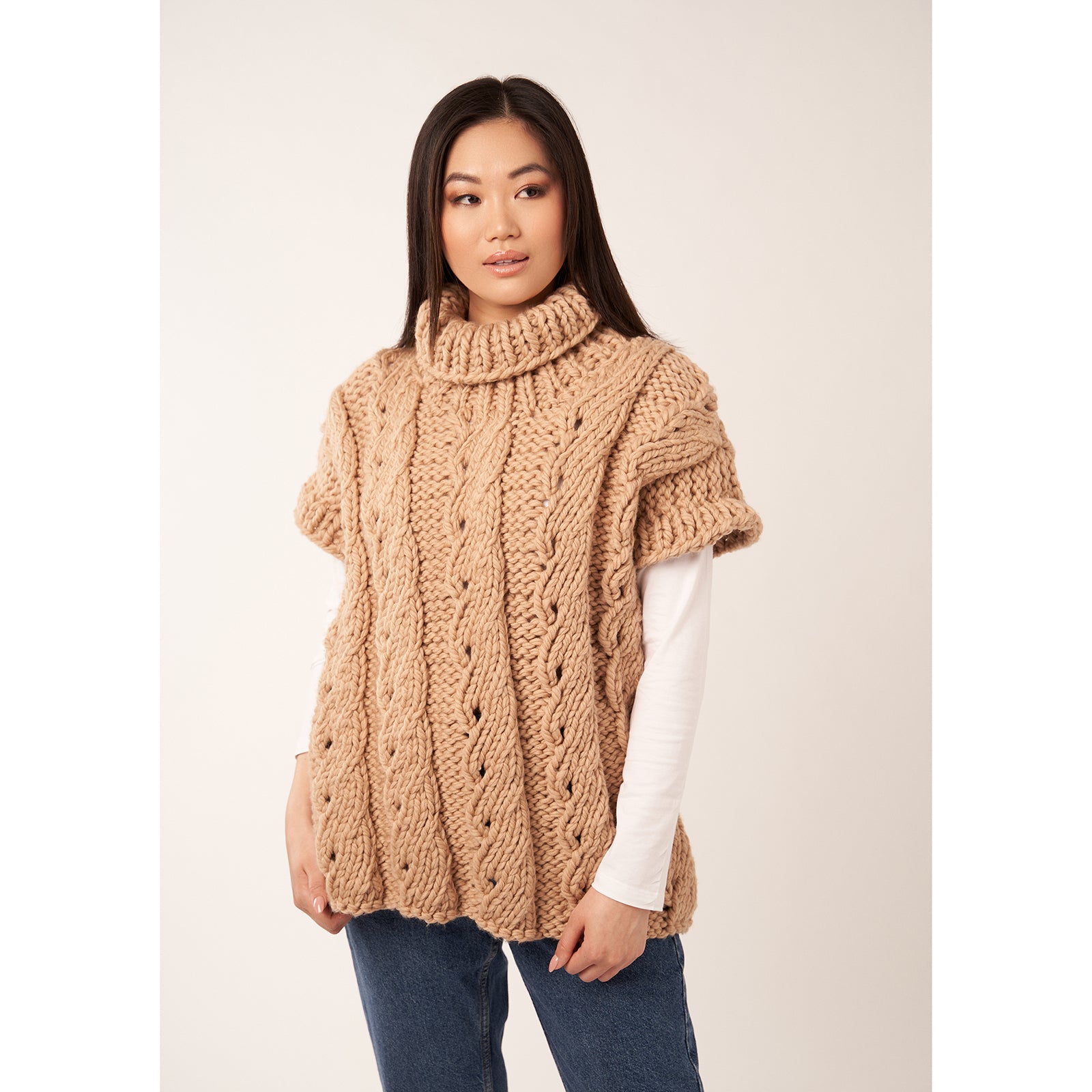 Rowan Bigger Than Big Knits Cardigan Knitting Pattern