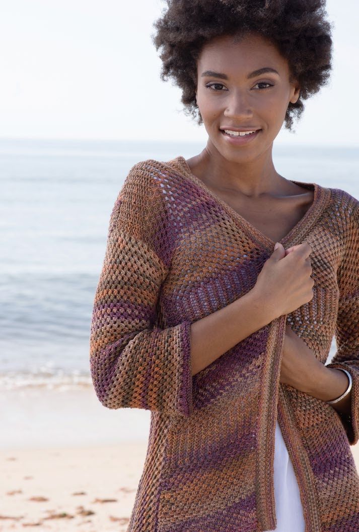 Berroco Vista Cardigan Knitting Pattern