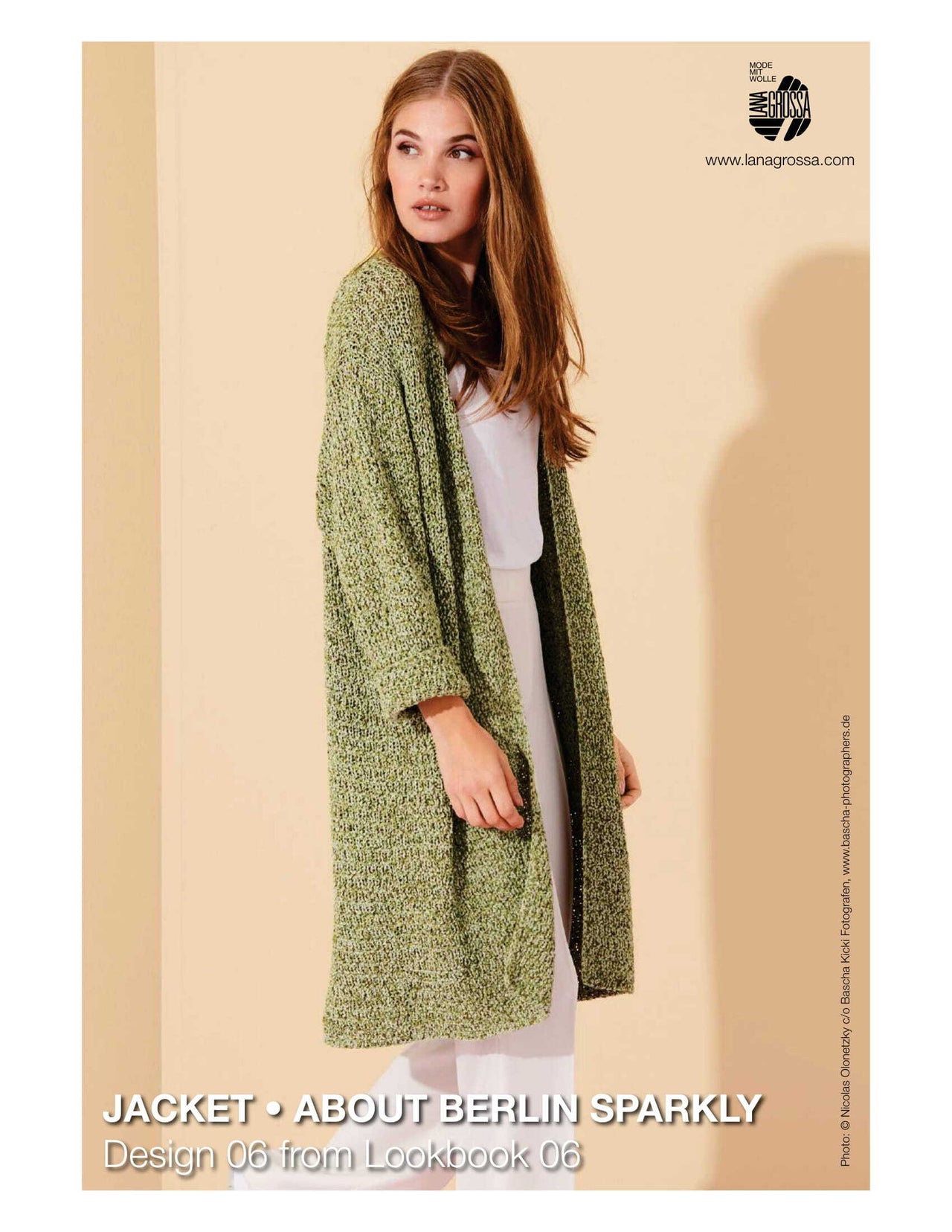 Lana Grossa 06 Jacket in About Berlin Sparkly PDF