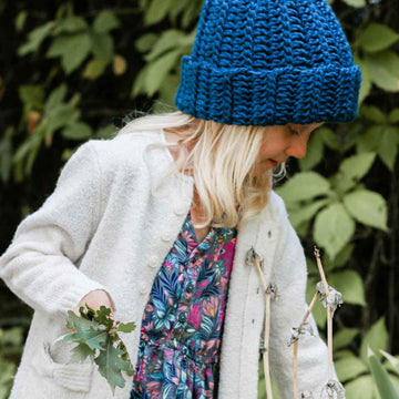 1 Hour Knit-Look Beanie