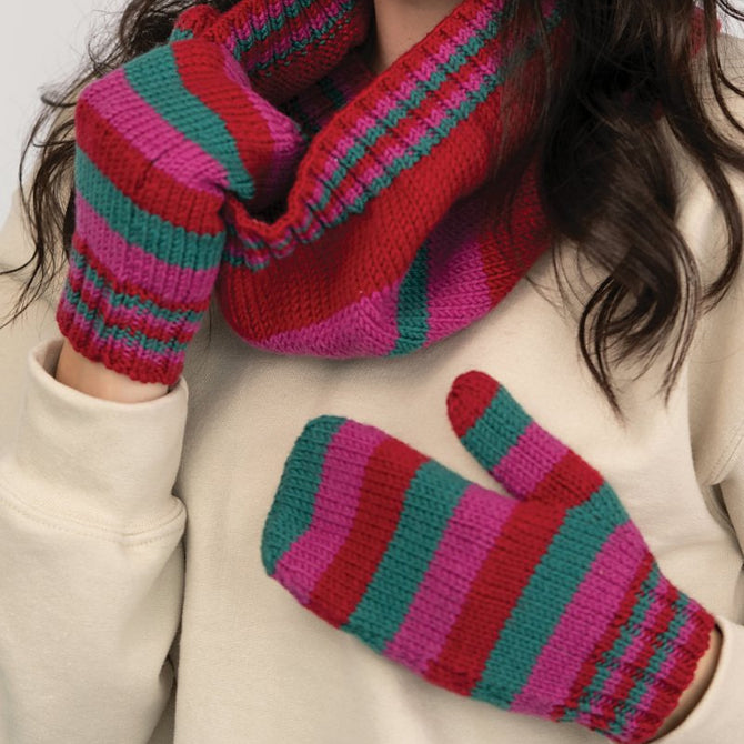 Jody Long Aria Mitts Mittens Knitting Pattern