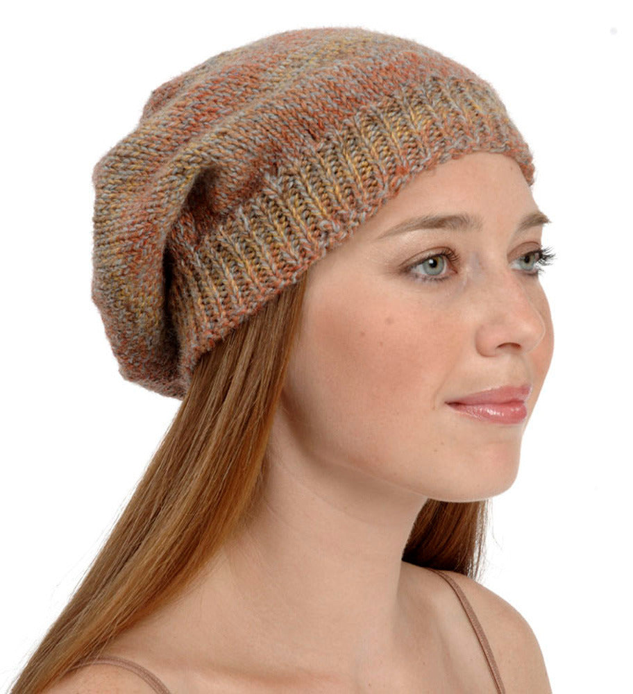 Slouchy Hat in Plymouth Encore Worsted - F302 - PDF