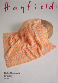 Hayfield Little Buds Blanket Knitting Pattern