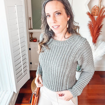 Autumn Wheat Adult Sweater