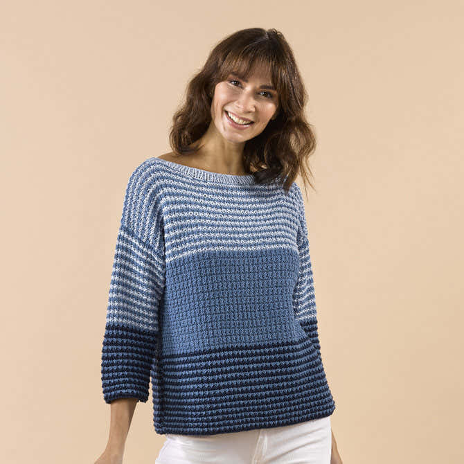 Tahki Yarns Shiloh Pullover Knitting Pattern