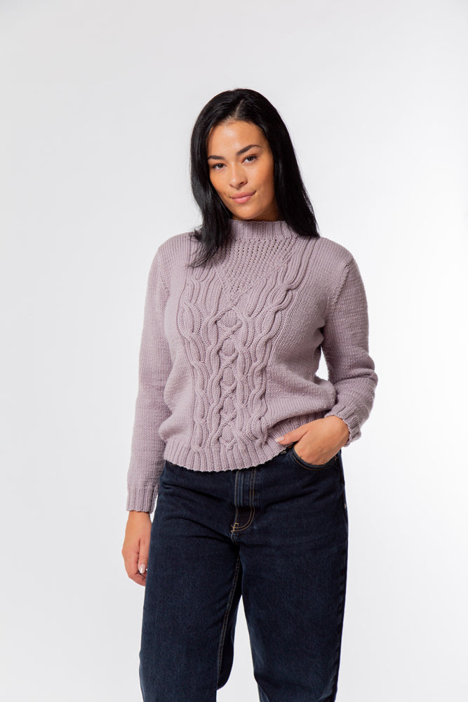 MillaMia Susanna Cable Jumper Knitting Pattern