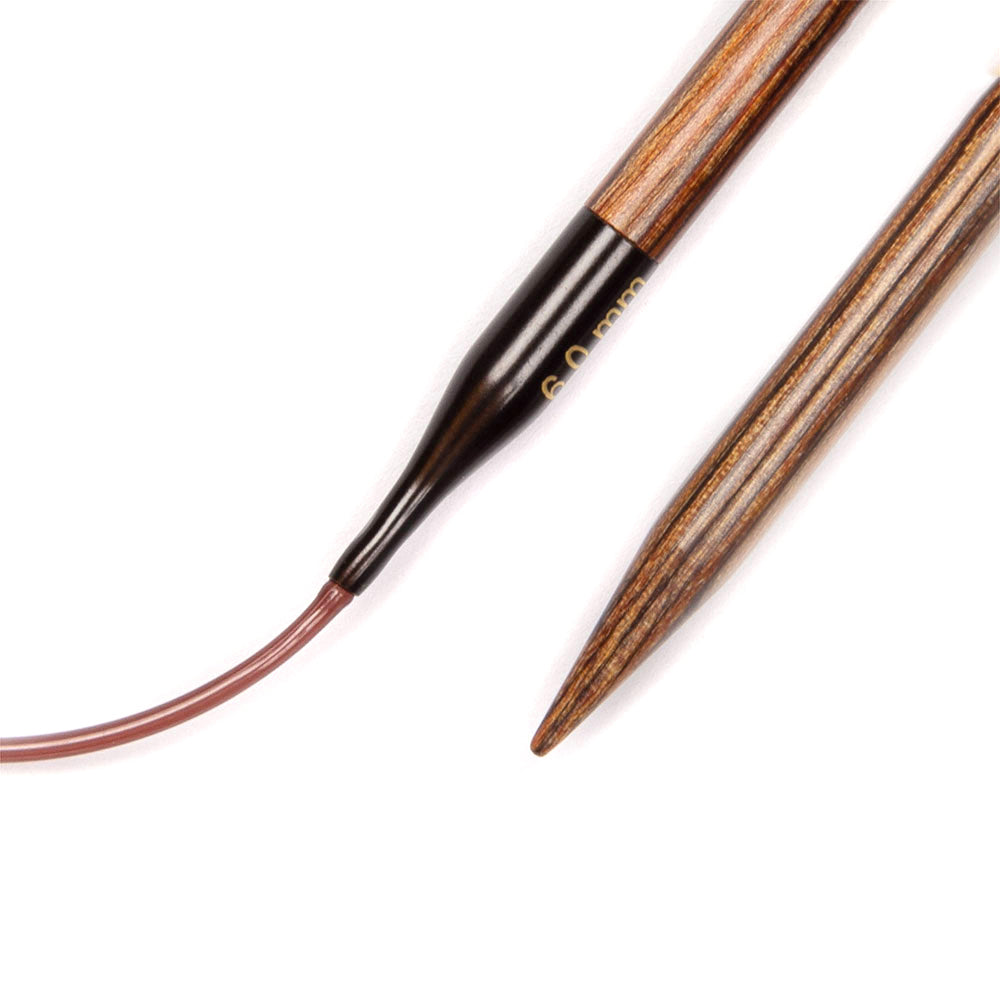 KnitPro Ginger Fixed Circular Needles 24" (1 Pair)
