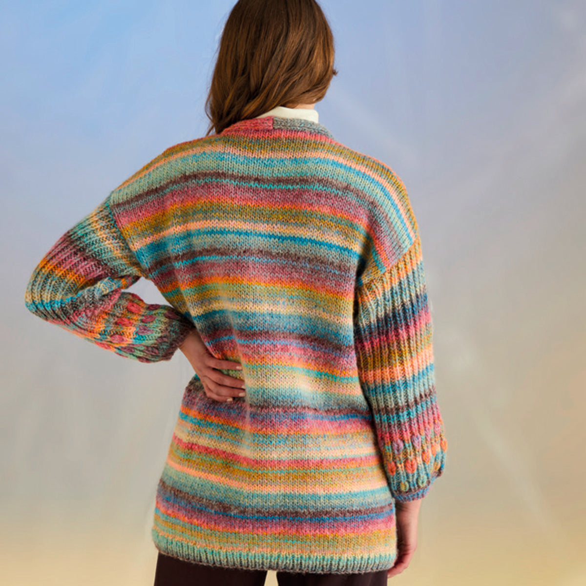 Sirdar Coral Sleeves Cardigan Knitting Pattern