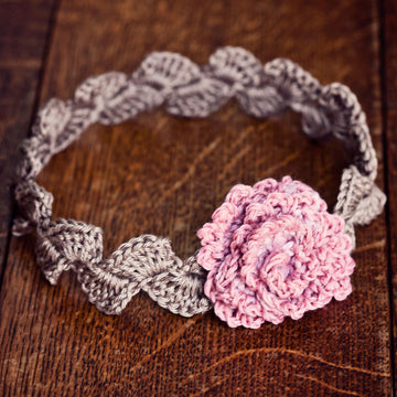 Centifolia Rose Headband