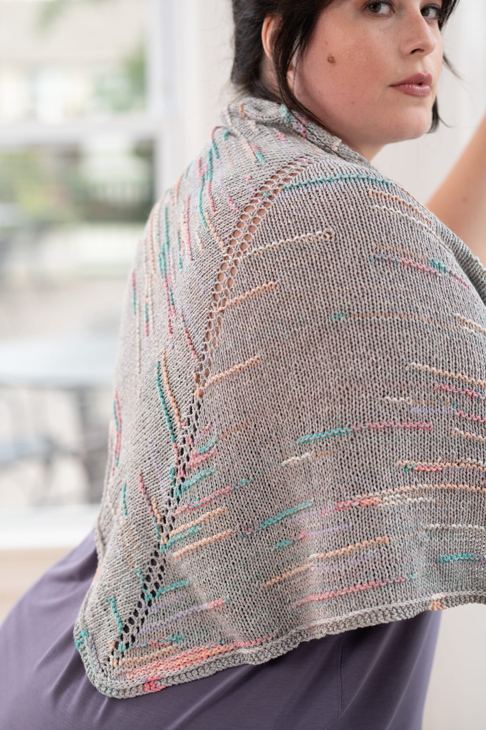 Berroco Rest & Reset Kabat Wrap Knitting Pattern