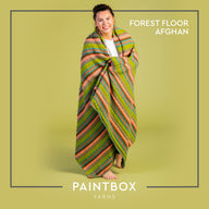 Paintbox Yarns Forest Floor Afghan Knitting Pattern