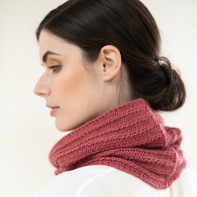 Shibui Knits Wells Cowl Knitting Pattern