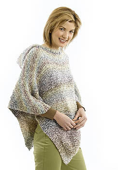 Pretty PonchoÃ‚ Cape Knitting Pattern