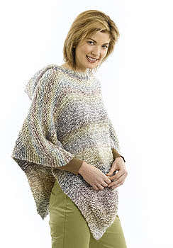 Pretty PonchoÃ‚ Cape Knitting Pattern