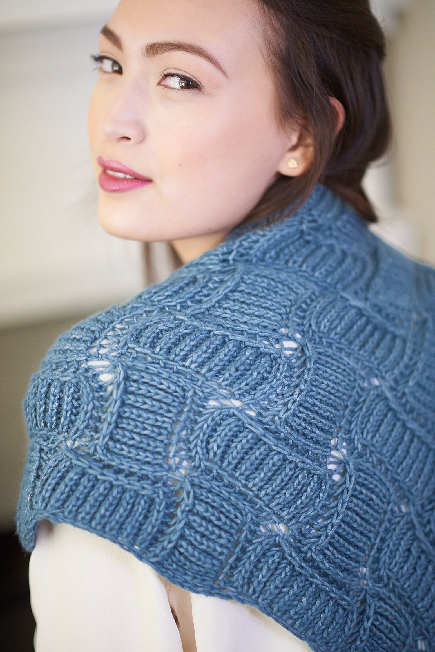Beatriz Shawl Wrap Knitting Pattern