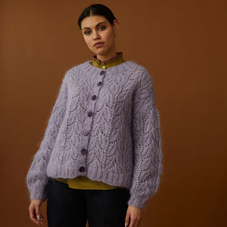Debbie Bliss Lace Cardigan Knitting Pattern