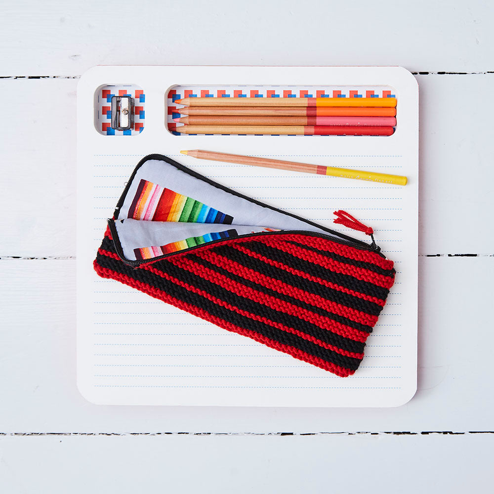 Debbie Bliss Bobby Satchel, Pencil Case & Hat Knitting