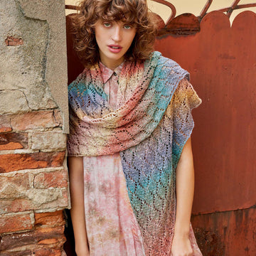Lang PTO57-01 Triangular Shawl Wrap Knitting Pattern