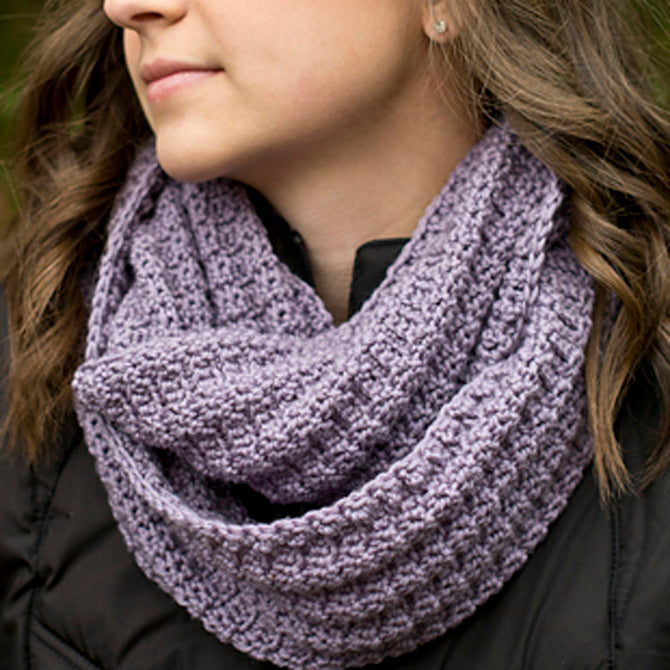 Cascade Yarns W Sage Bloom Scarf Cowl Crochet Pattern