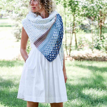 Rising Tide Shawl