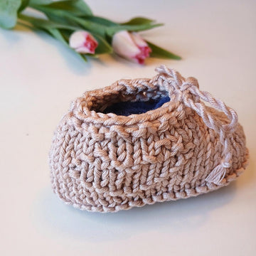 Tiny Heart Baby Shoes