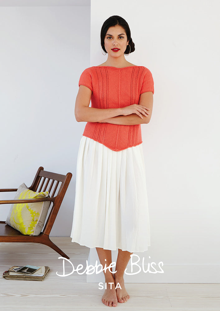 Debbie Bliss Gabriella Top Knitting Pattern