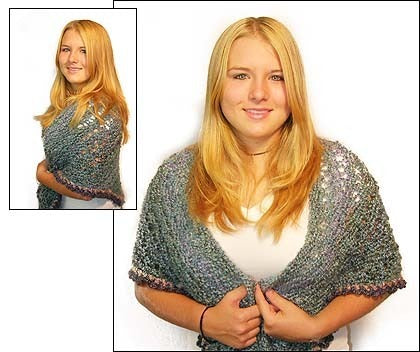 Knitting Tea and Sympathy' Shawl Pattern