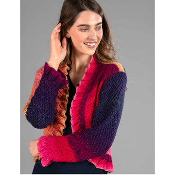 Juniper Moon Farm J127-02 Violet Bolero Jacket PDF