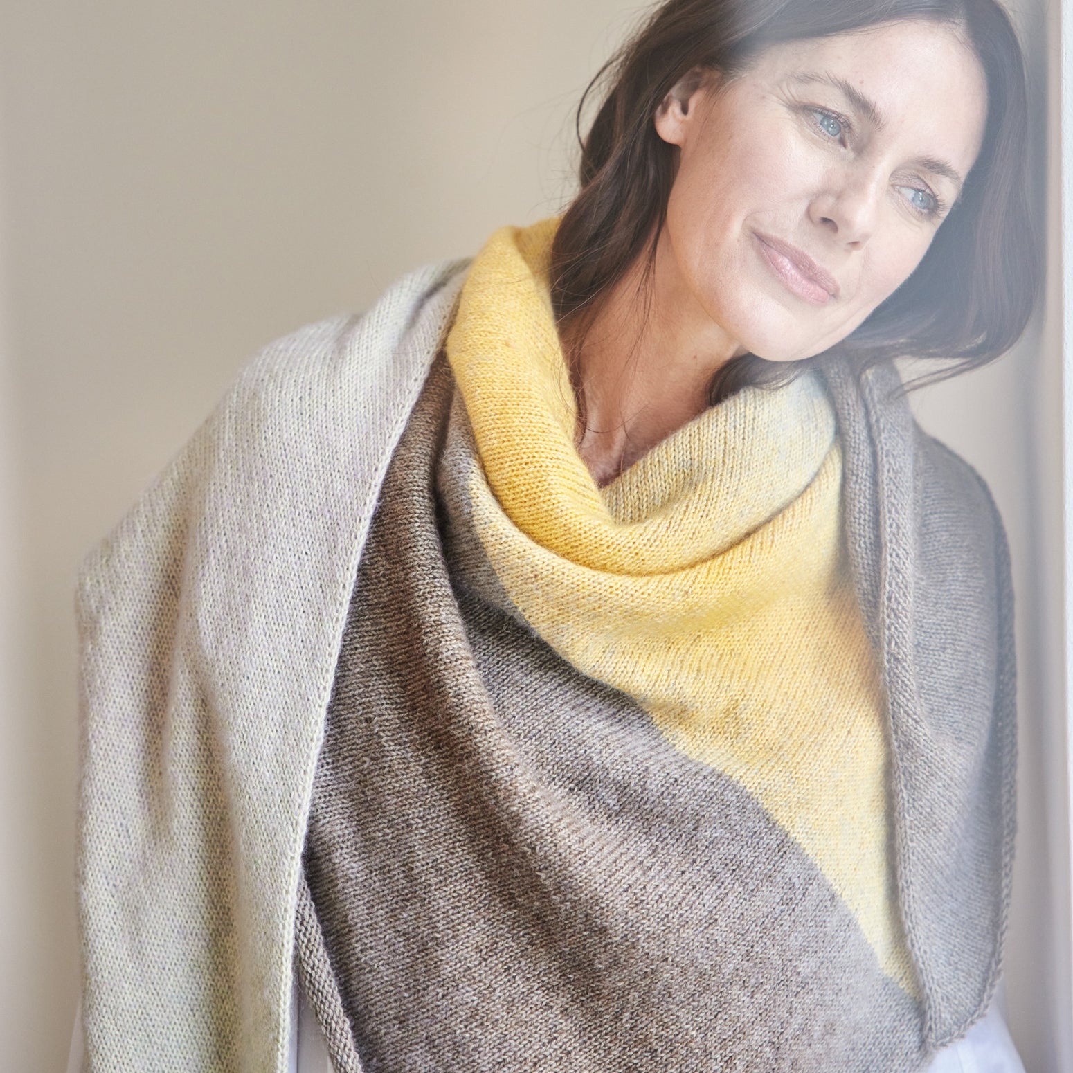 Lana Grossa Shawl Wrap Knitting Pattern