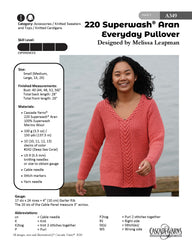 Cascade Yarns A Everyday Pullover Jumper Knitting Pattern