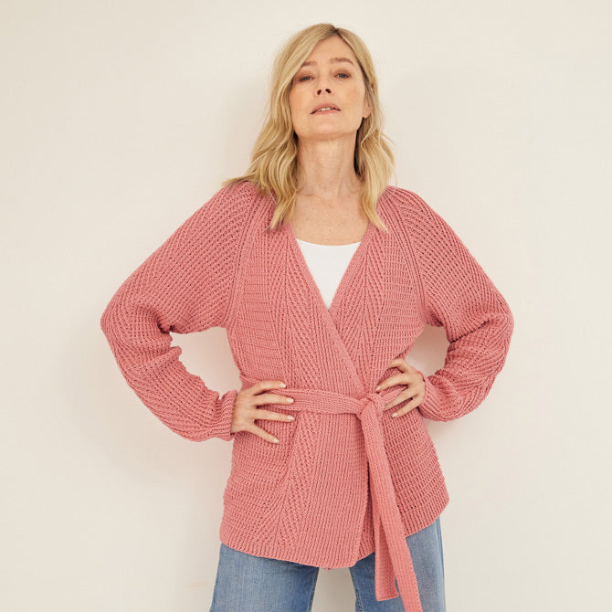 Lana Grossa 18 Jacket Cardigan Knitting Pattern