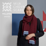 MillaMia Mija Scarf Knitting Pattern