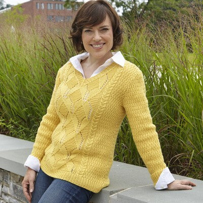 Valley Yarns Thatch Pullover Knitting Pattern