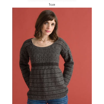 Classic Elite Yarns Tiger Jumper Knitting Pattern