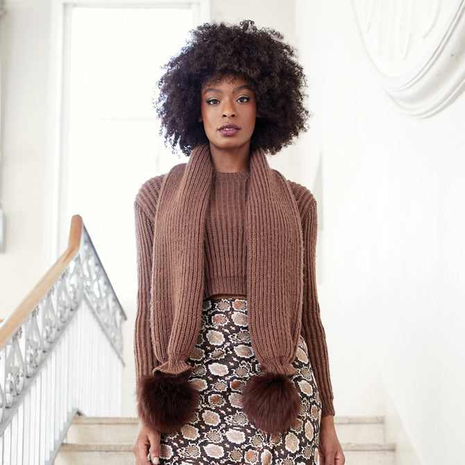 Rowan 18 Scarf Knitting Pattern