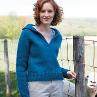 Valley Yarns Marianas Top Down Pullover Knitting Pattern