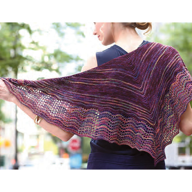 Malabrigo Minetta Wrap Knitting Pattern