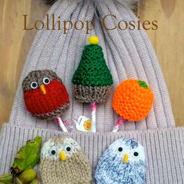 Lickle Winter Woodland Lollipop Covers