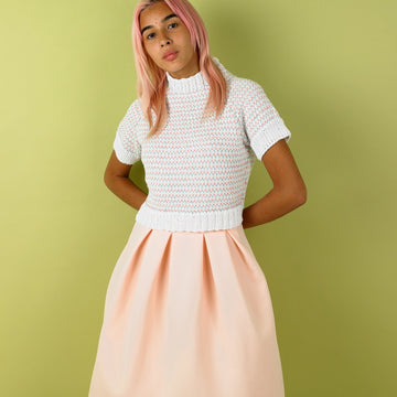 Paintbox Yarns Sunbeam Short Sleeve Jumper PDF (Free)