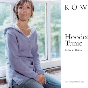 Rowan Hooded Tunic Jumper Knitting Pattern