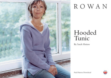Rowan Hooded Tunic Jumper Knitting Pattern