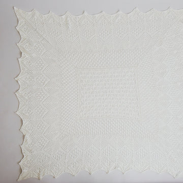 Debbie Bliss Heirloom Christening Shawl Knitting Pattern