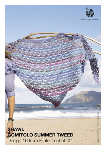 Lana Grossa Shawl Crochet Pattern