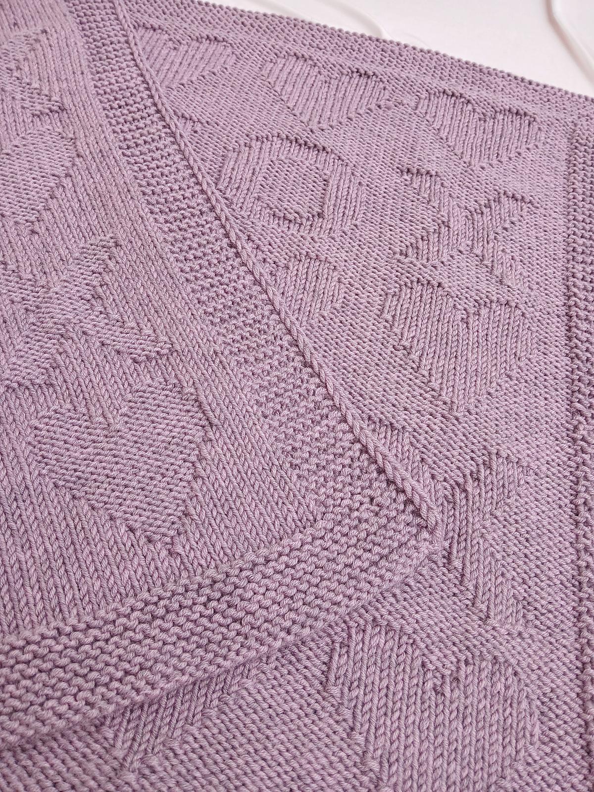 Hearts and hugs blanket