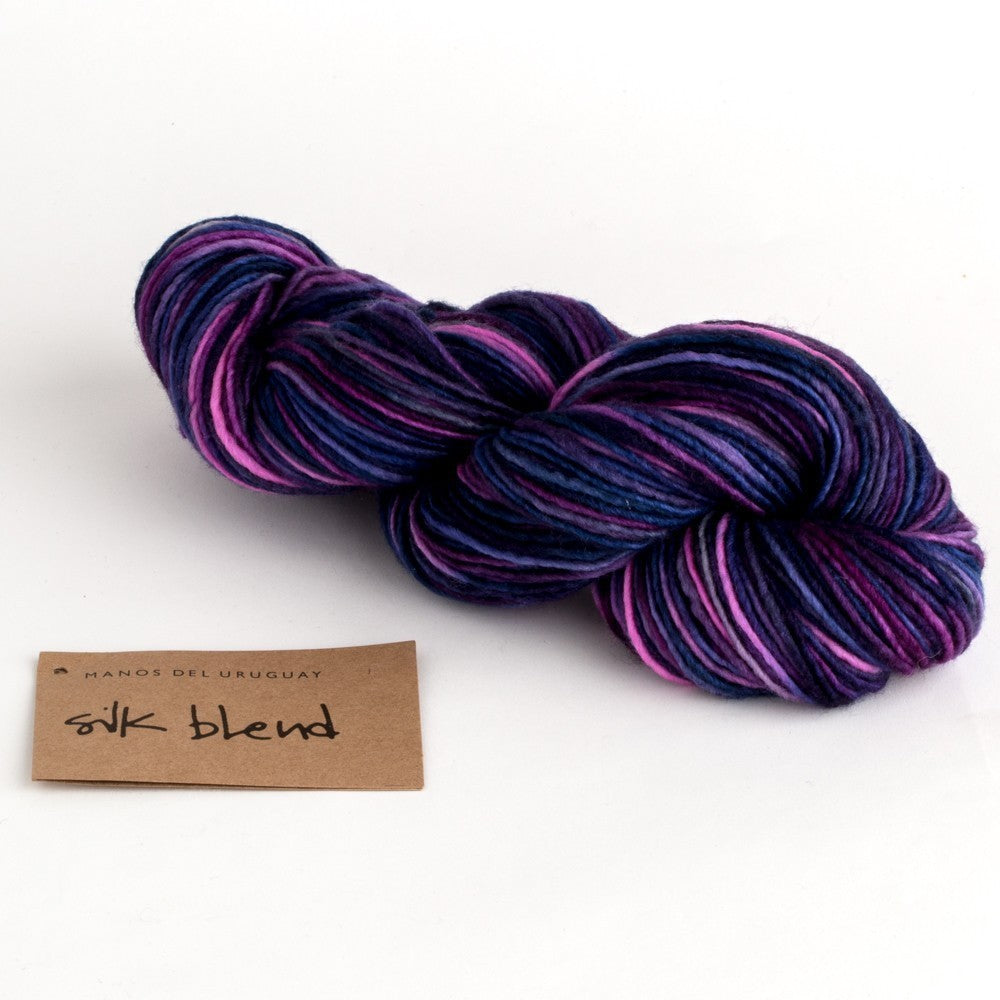 Manos del Uruguay Silk Blend Space Dyed Yarn - Merino Wool DK