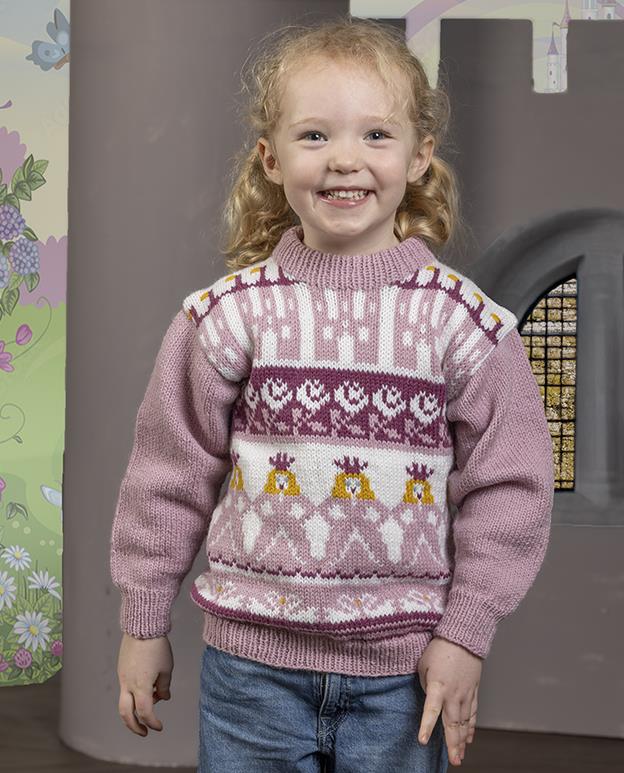 Ingfrid Sweater in Viking of Norway Alpaca Storm PDF