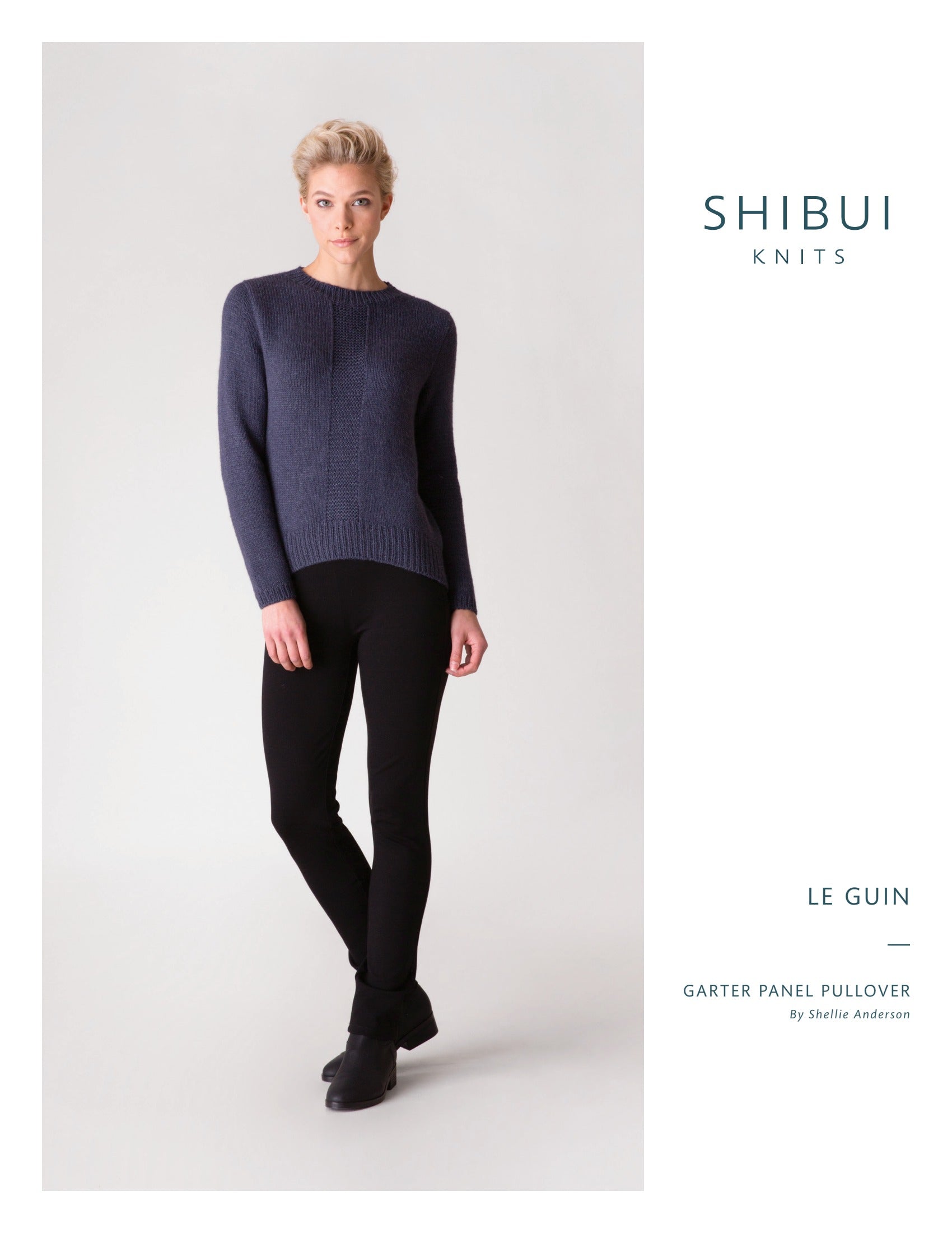 Shibui Knits Le Guin Jumper Knitting Pattern