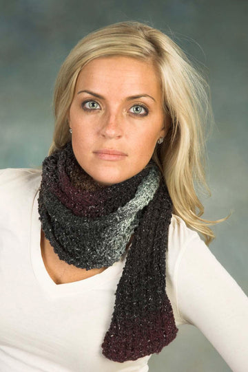 Scarf L in Plymouth Kudo - F404 - PDF